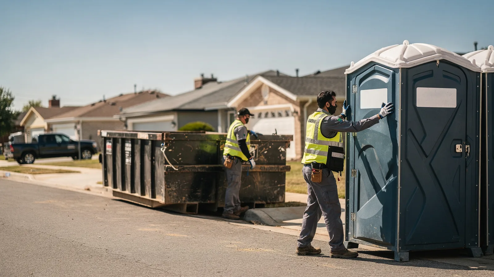 Porta Potty Rental in Hopkins, MO near me